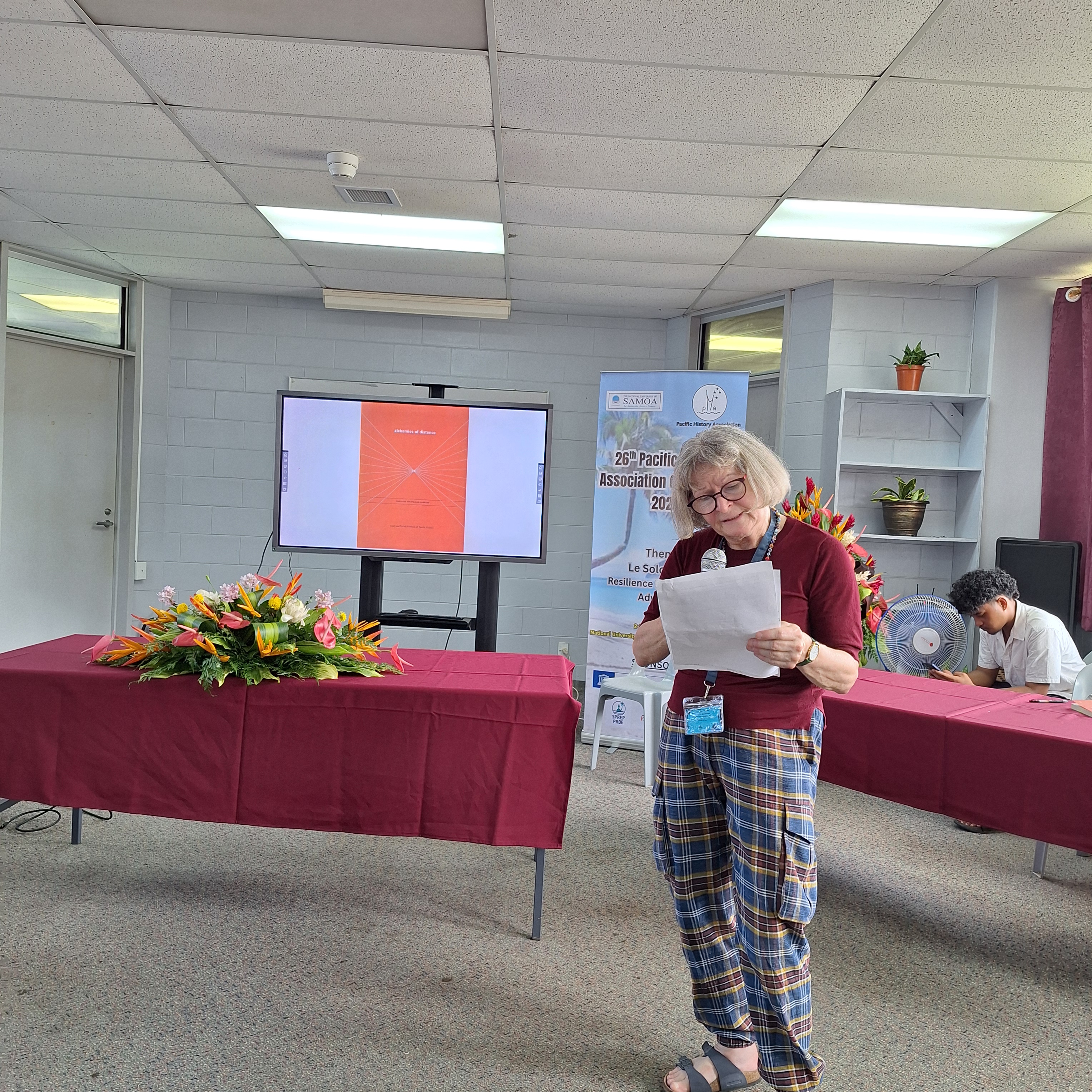 Deirdre Coleman in Samoa