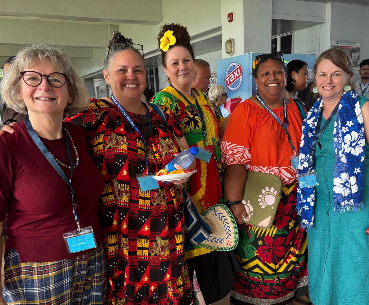 Picture of the project team in Samoa